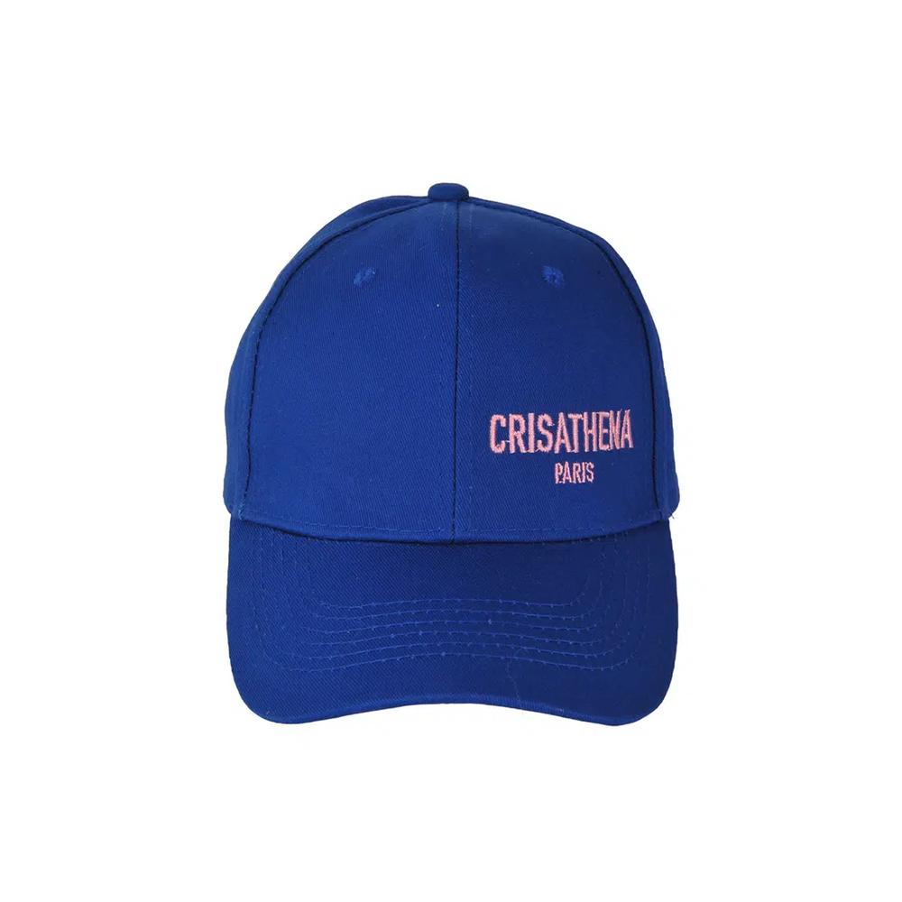 Кепка с парижской вышивкой "Small Logo" в королевском синем 1