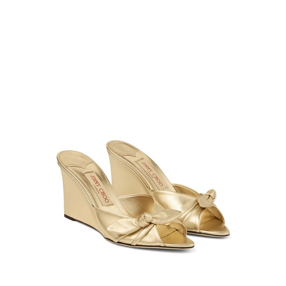 Босоножки Livi Wedge 85 с бантом 2