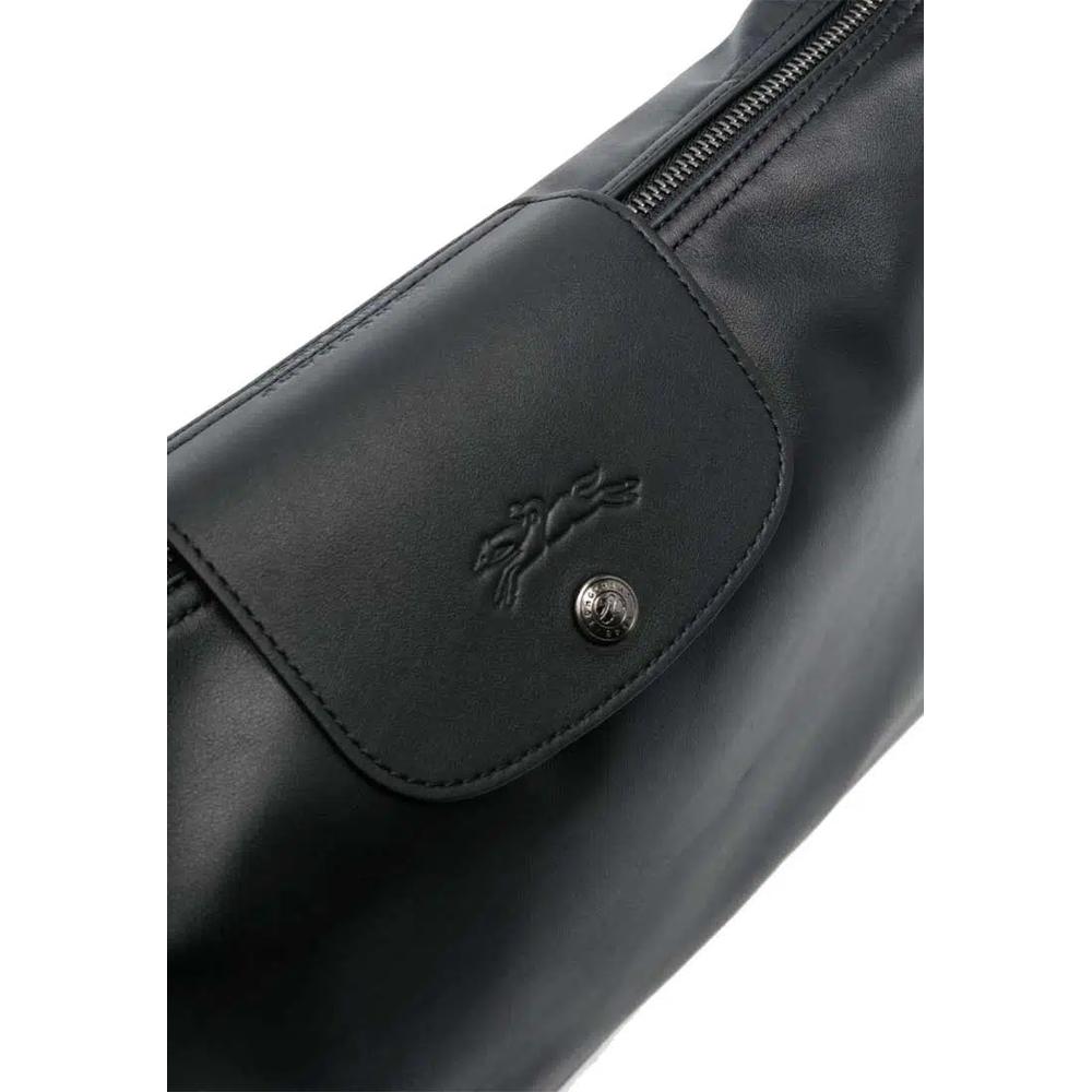 Le Pliage Extra M Leather Hobo черный 10189987 3