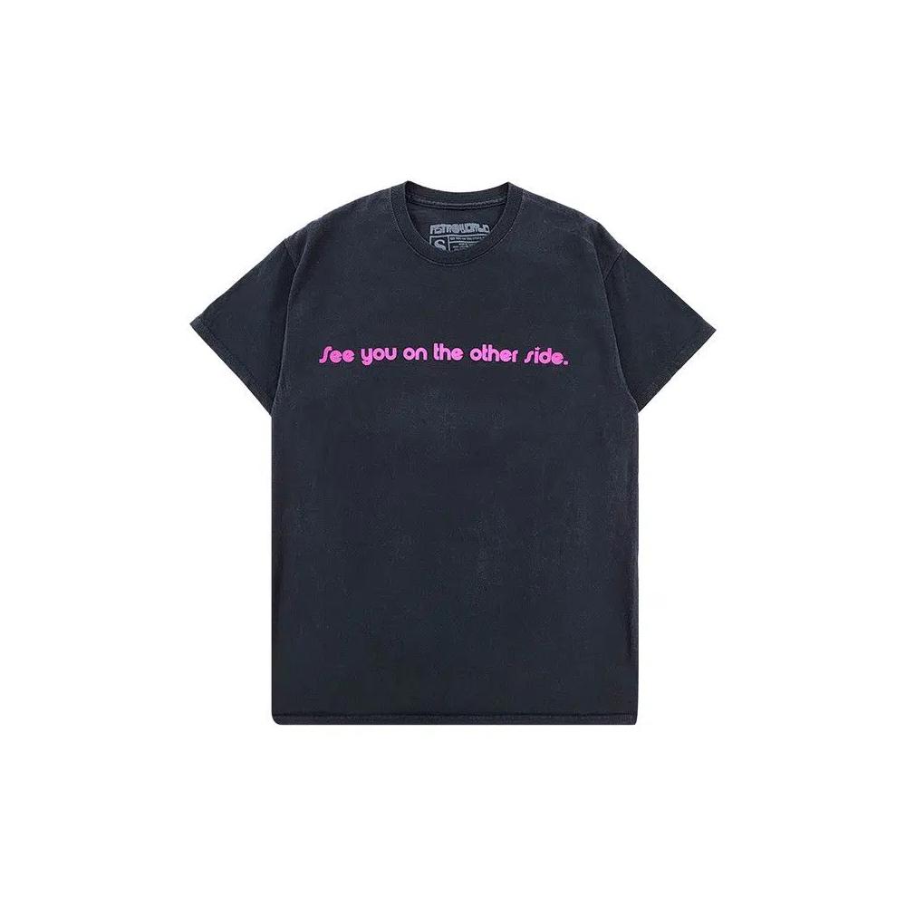 Футболки Cactus Jack by Travis Scott Lollipop Tee 'Black' 1