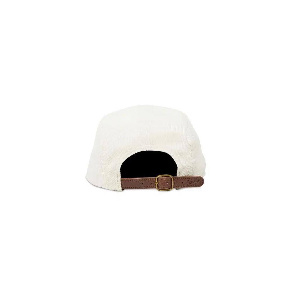 Кепка Supreme Corduroy Camp Cap 'White' 4