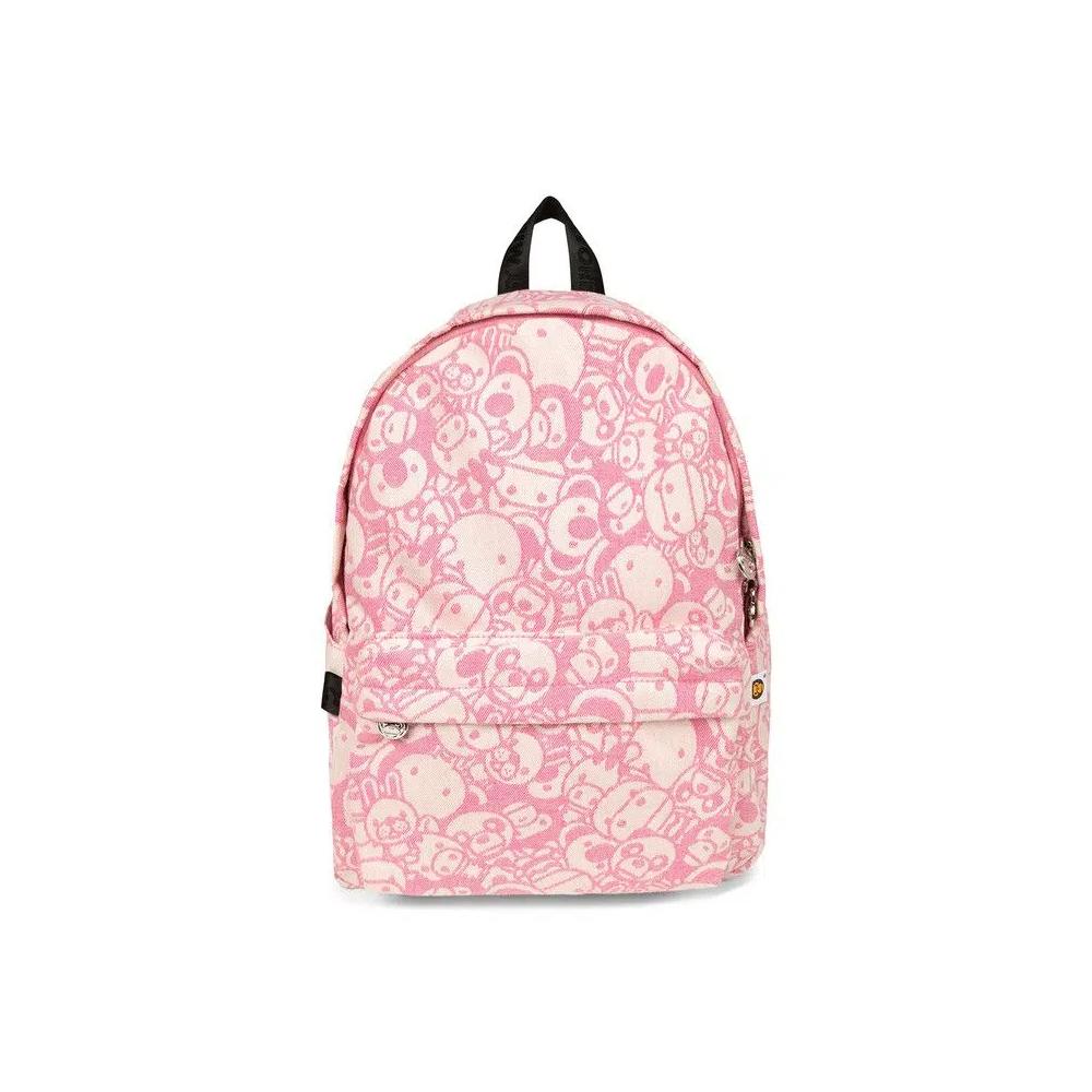Рюкзаки Baby Milo Store Milo & Friends Medium Backpack 'Pink/Multicolor' 1