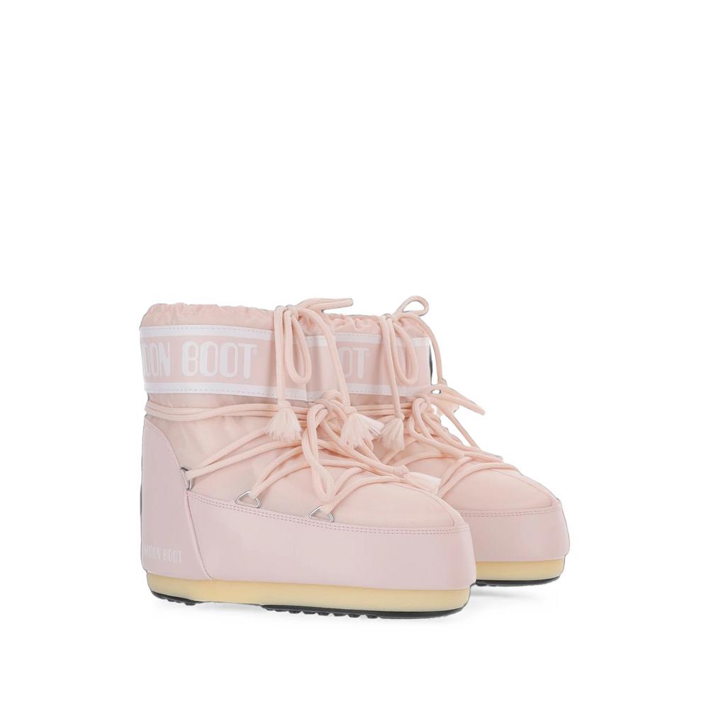 Icon Low pink nylon boots 1