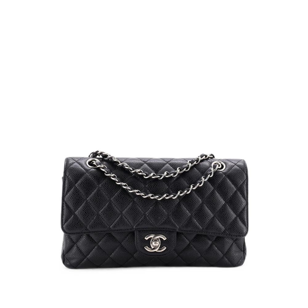 Classic Double Flap Bag Quilted Caviar Medium shoulder bag 1
