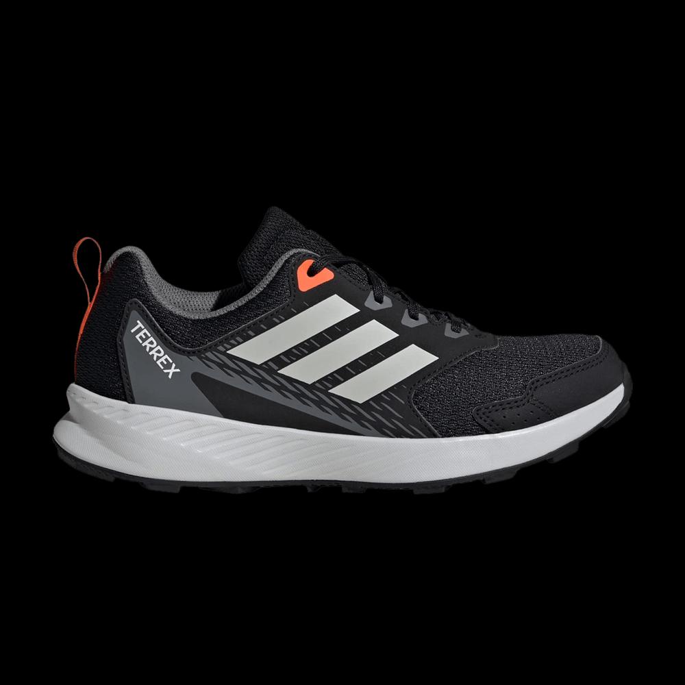Кроссовки adidas Terrex Tracefinder Trail J 'Core Black Grey One Semi Impact Orange' 1