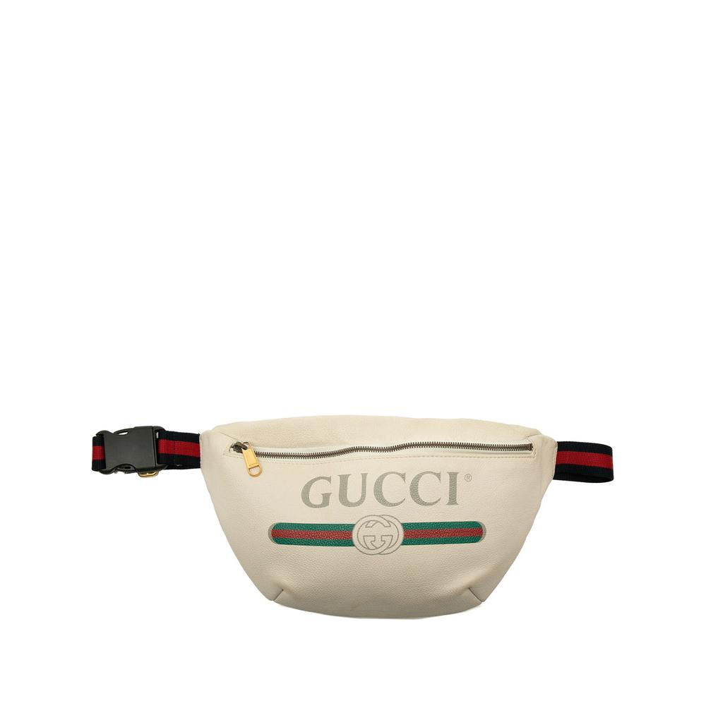 2000-2015 Grained Calfskin Logo belt bag 1