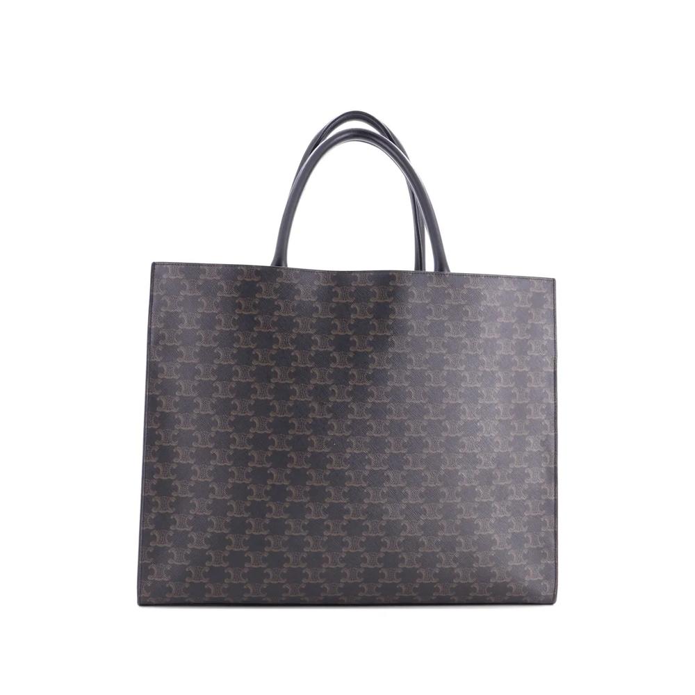 Сумка-тоут Horizontal Logo Cabas Triomphe Coated Canvas 2