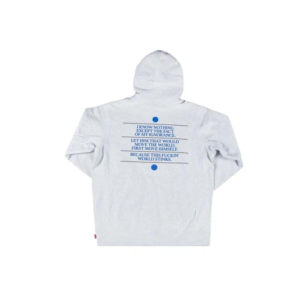 Толстовки Supreme Know Thyself Hooded Sweatshirt 'Ash Grey' 2