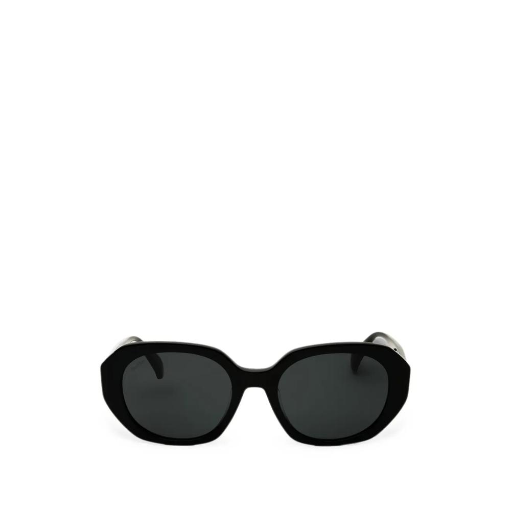 geometric-frame sunglasses 1