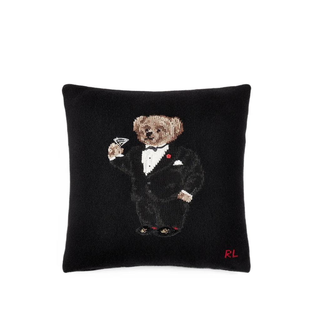 Martini Polo Bear cushion 2