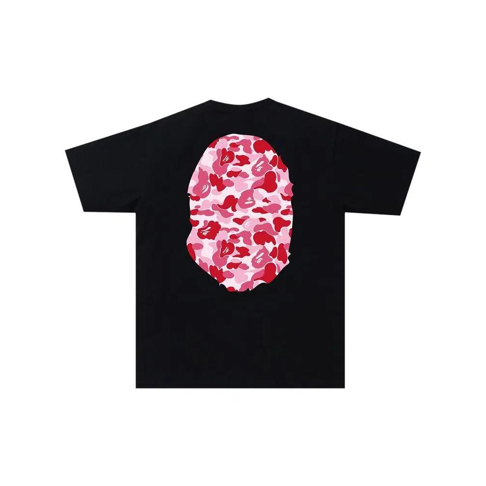 Футболки BAPE ABC Camo Big Ape Head Tee 'Black/Pink' 2