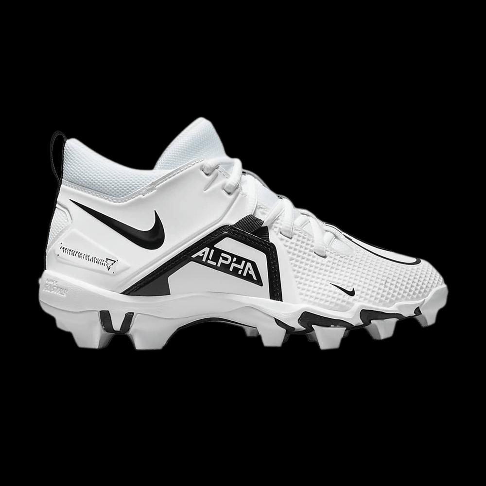 Шиповки Nike Alpha Menace 3 Shark GS 'White Black' 1