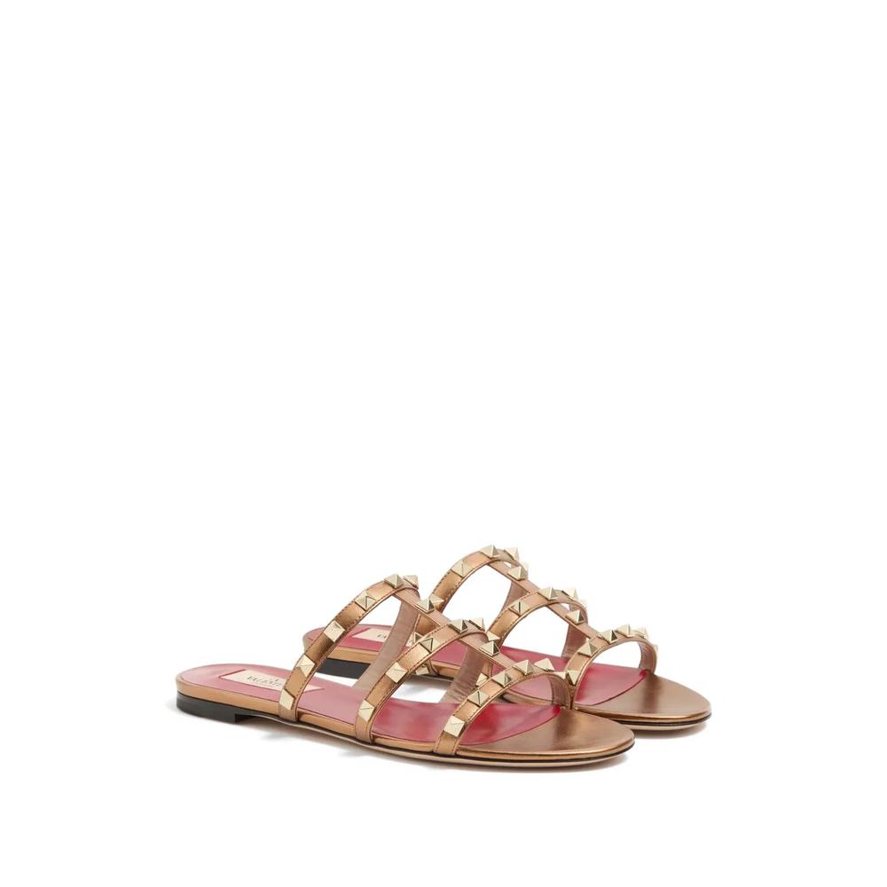 Босоножки Rockstud из кожи наппа 2