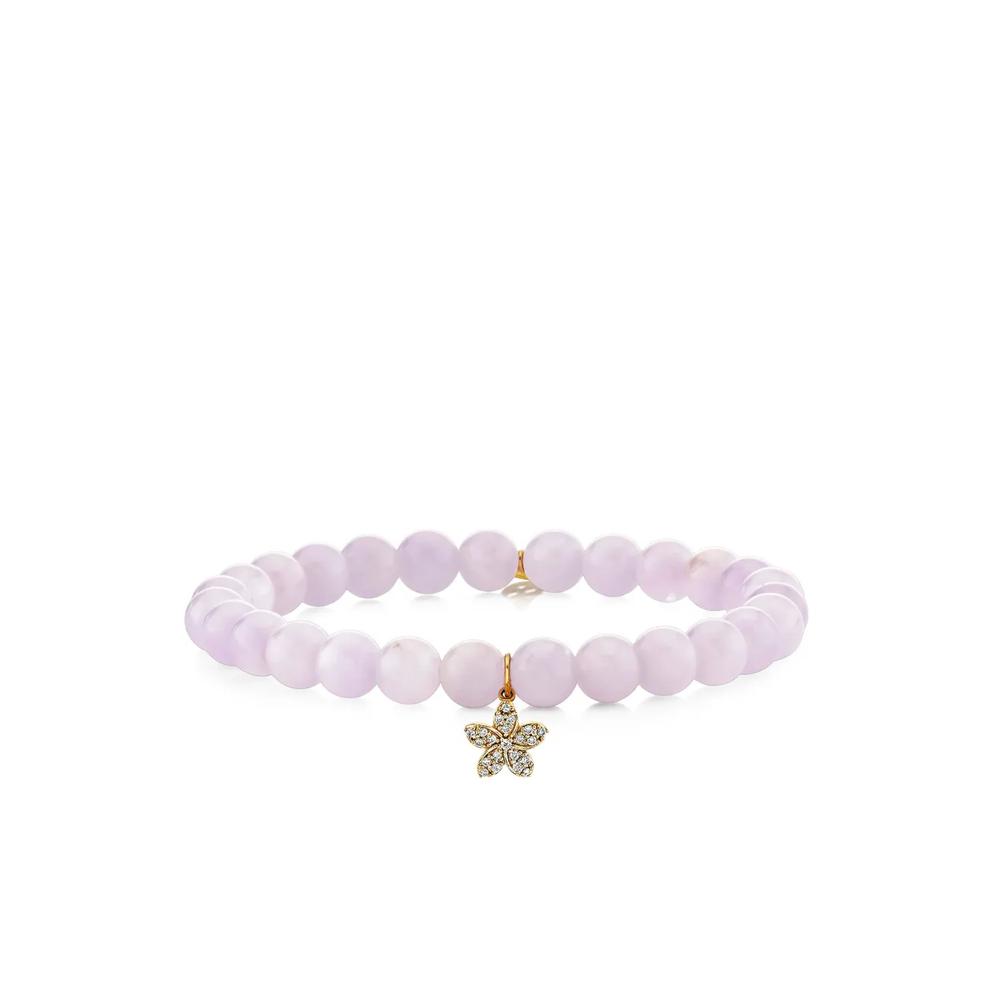 Браслет Plumeria из желтого золота с бриллиантами 2