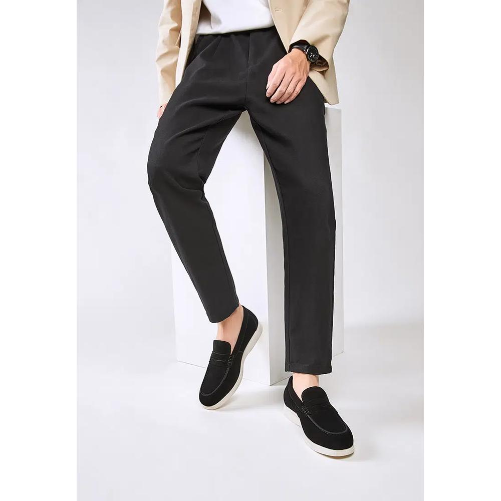 Cow Suede Лоферы-пенни KB8848-2 8
