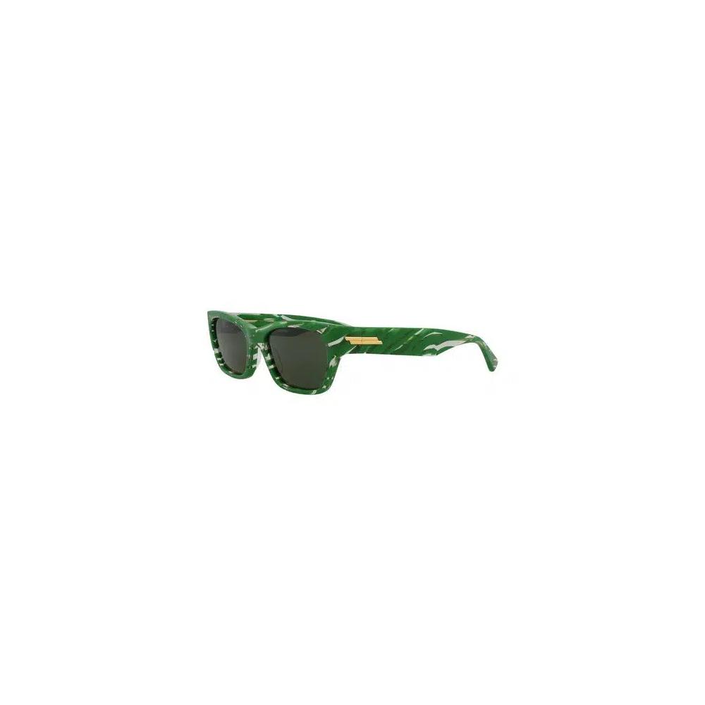 Bottega Veneta Square Sunglasses 'Зеленый' 3
