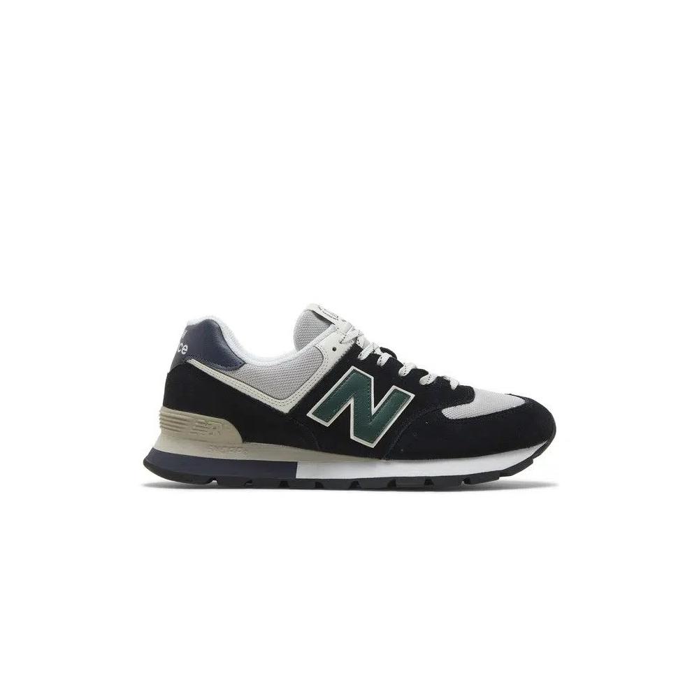 Кроссовки New Balance 574 Rugged 'Black Green' 1