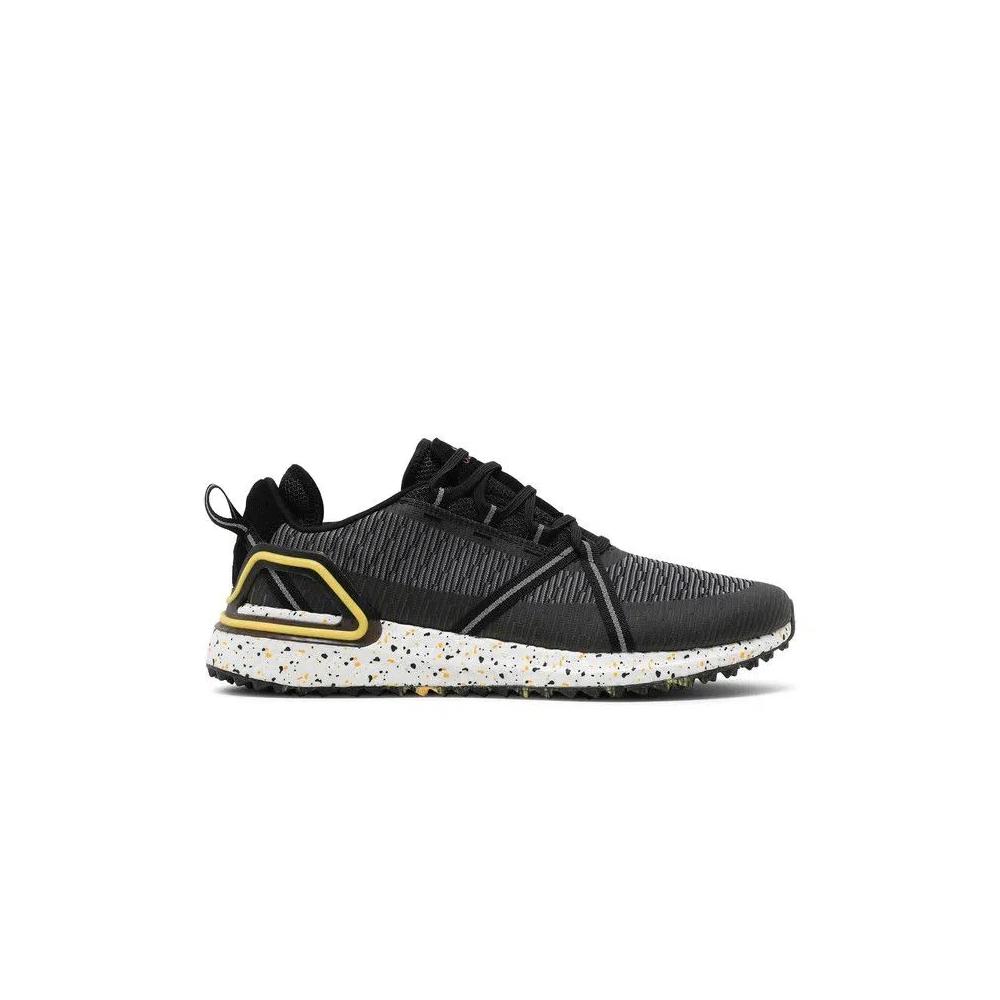 Кроссовки adidas Solarthon Primegreen Spikeless Golf 'Black Solar Gold' 1
