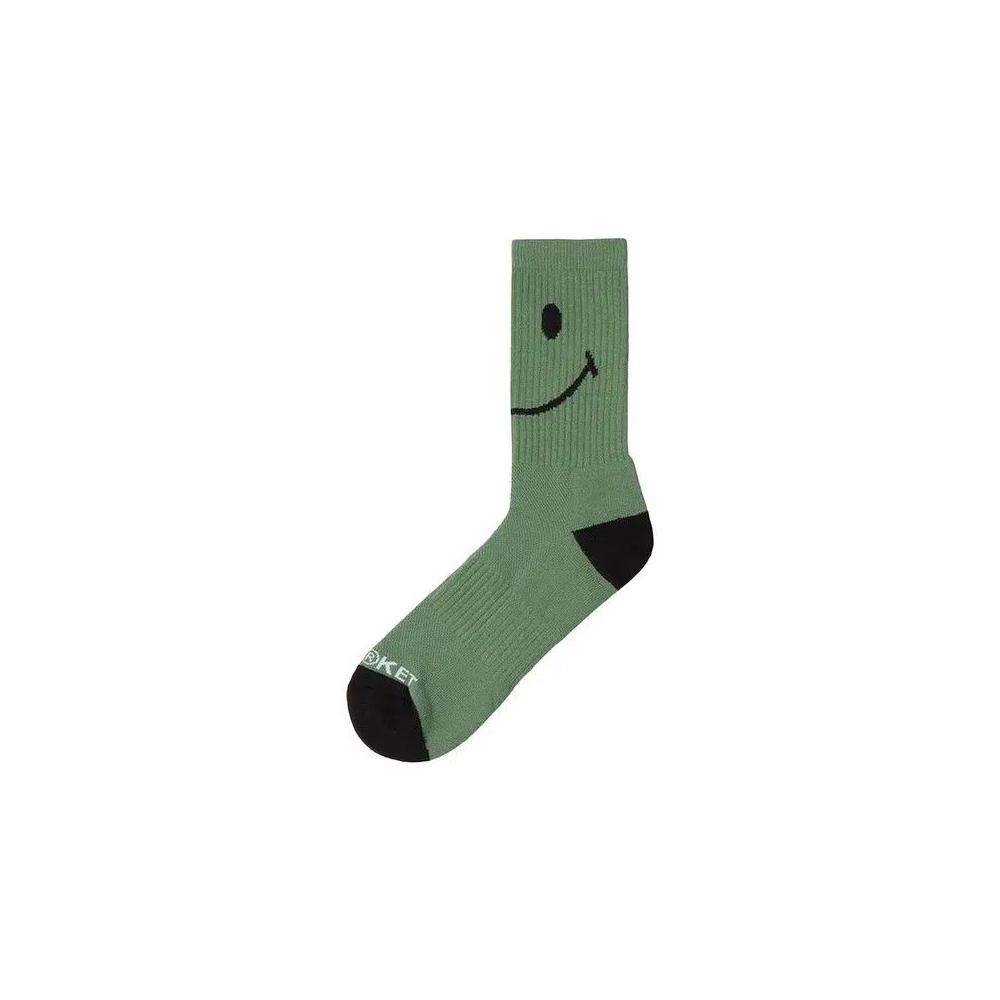 Носки и колготки Market Smiley Oversized Socks 'Sage' 2