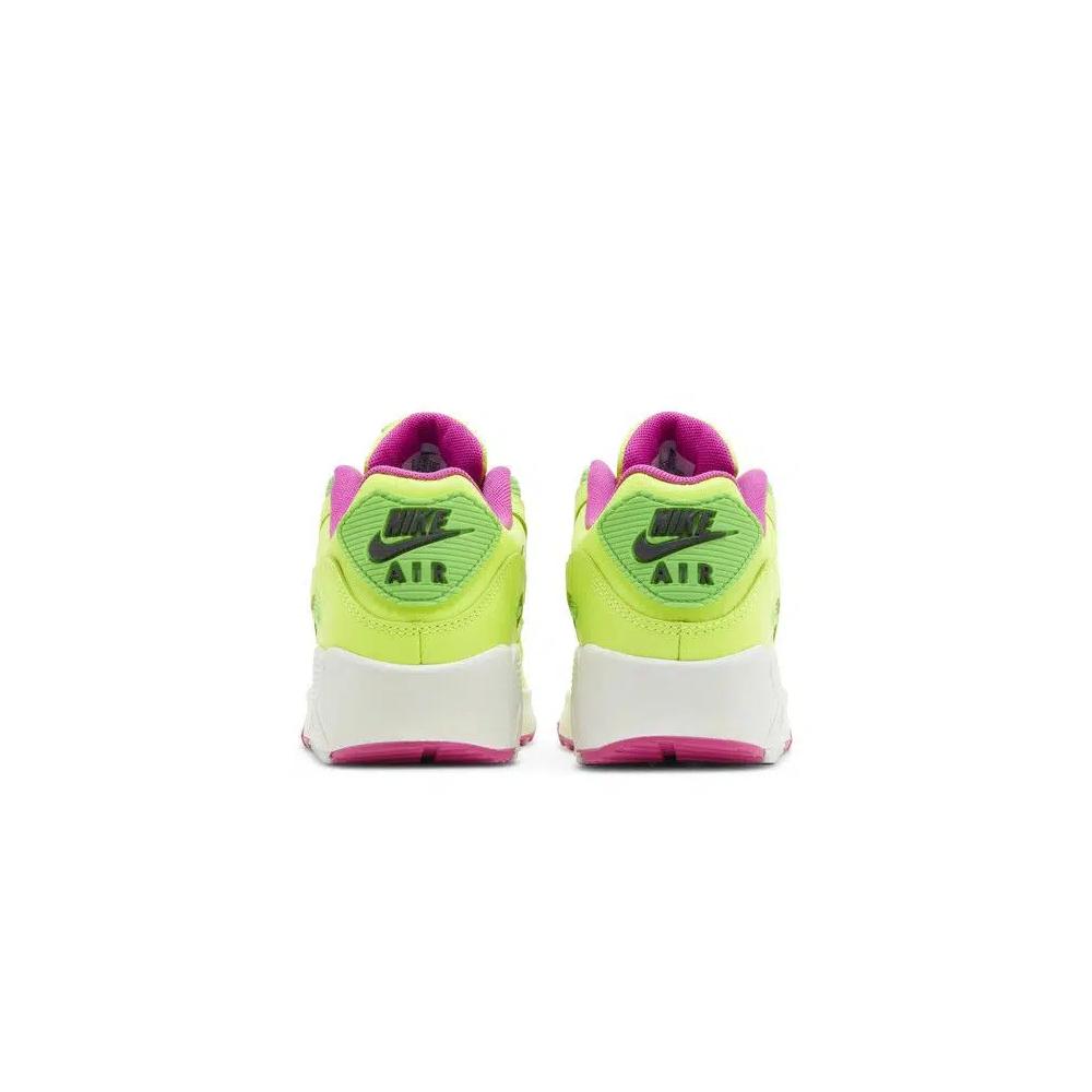 Кроссовки Nike Air Max 90 Leather GS 'Volt Fire Pink' 6
