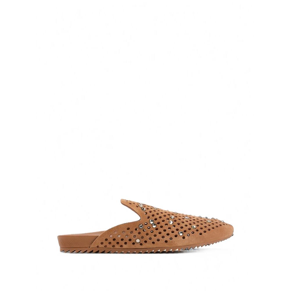 Braidy плоские мюли с кристаллами 1
