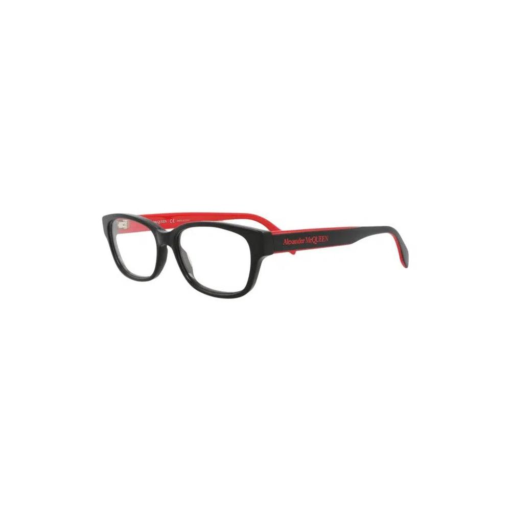Очки Alexander McQueen Square-Frame Acetate Optical Frames 'Black Transparent' 2