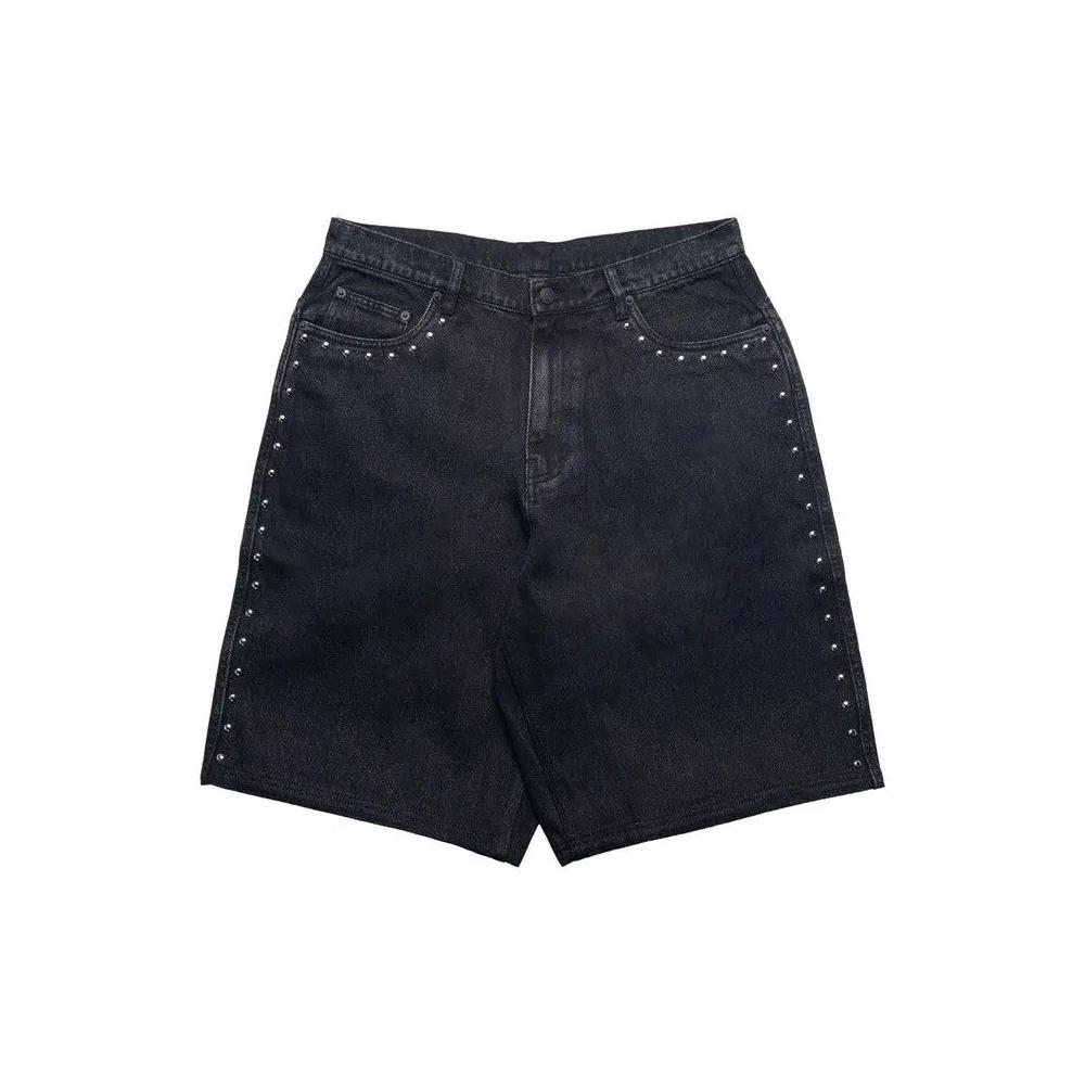 Низ Pleasures Lucky Studded Jorts 'Black' 1