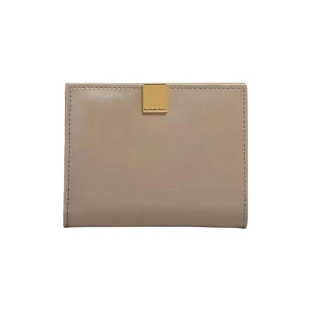 Бифолды Marni Prisma Folded Leather Wallet 'Cork' 1