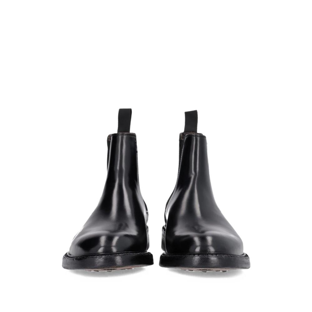 elasticated leather Chelsea boots 5