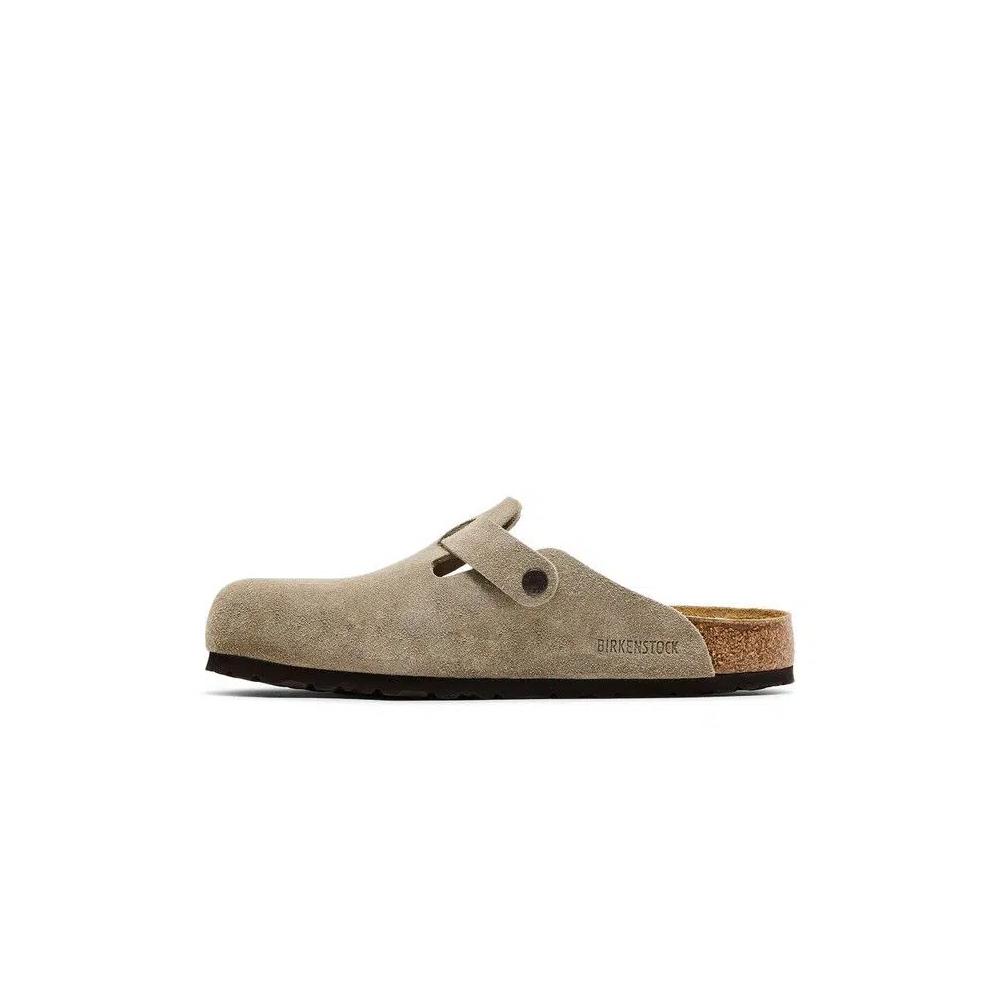 Кроссовки Birkenstock Boston Suede Leather 'Тауп' 3