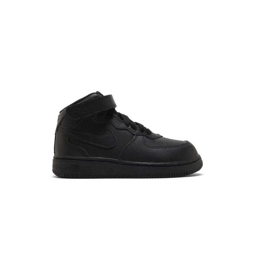 Кроссовки Nike Air Force 1 Mid LE TD 'Triple Black' 1