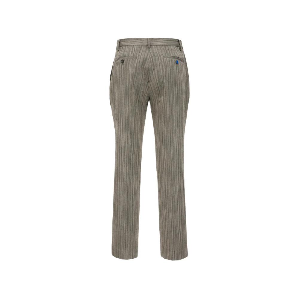 herringbone tailored trousers 2