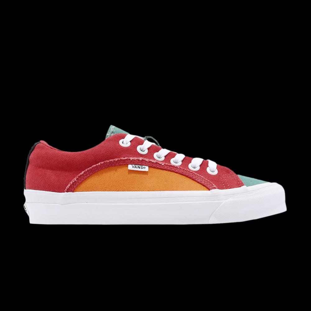 Кроссовки Vans OG Lampin LX 'Denim - Red Green Yellow' 1