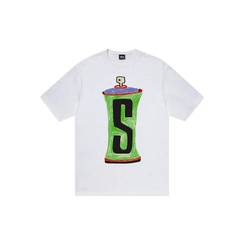 Футболки Stussy Spraycan Tee 'White' 1