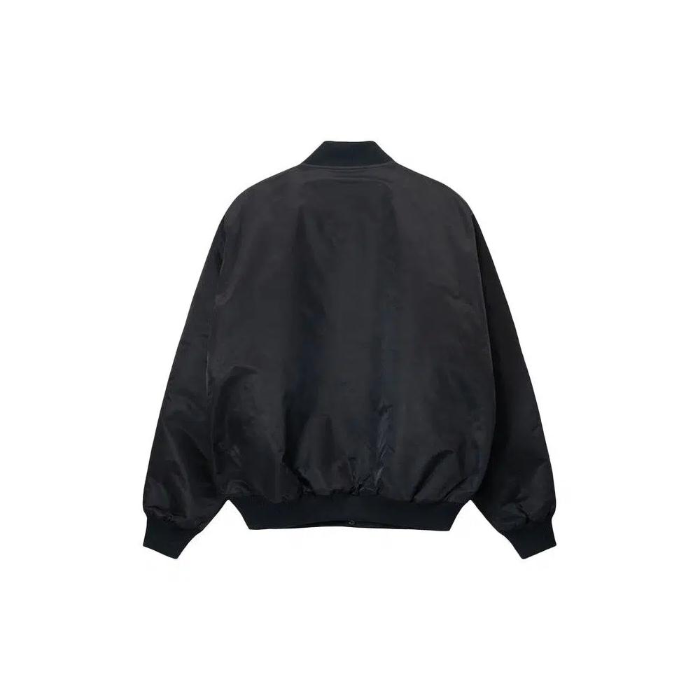 Университетские куртки Stussy LA Chapter Satin Varsity Jacket 'Black' 2