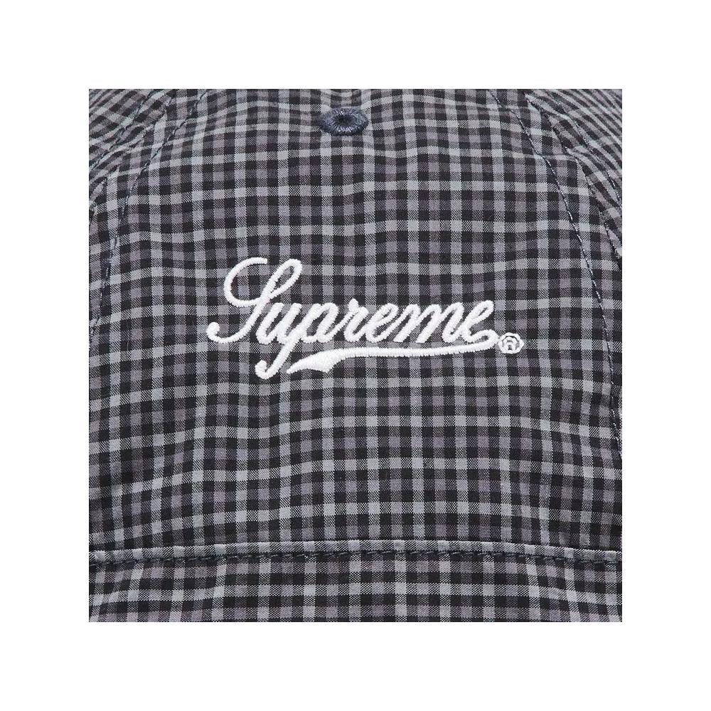 Кепки Supreme x Cordura Plaid Bell Hat 'Black' 3