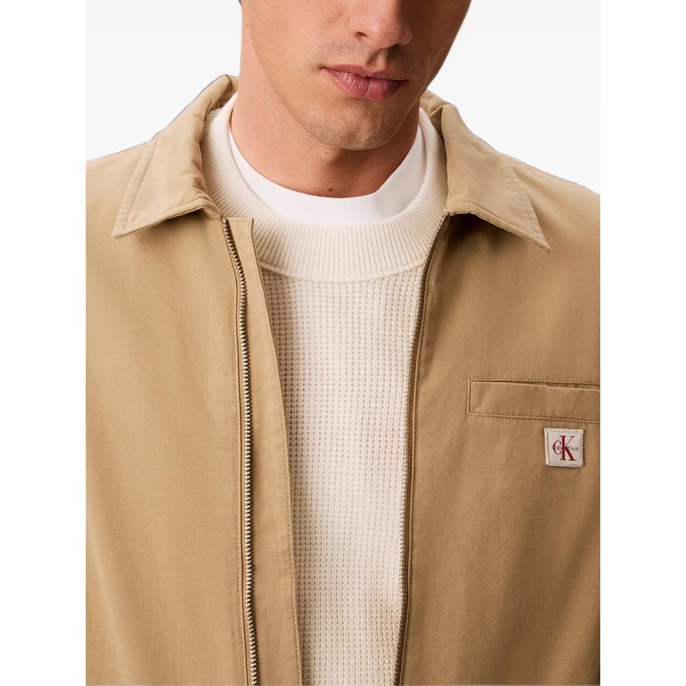 logo-patch zip-up jacket 5