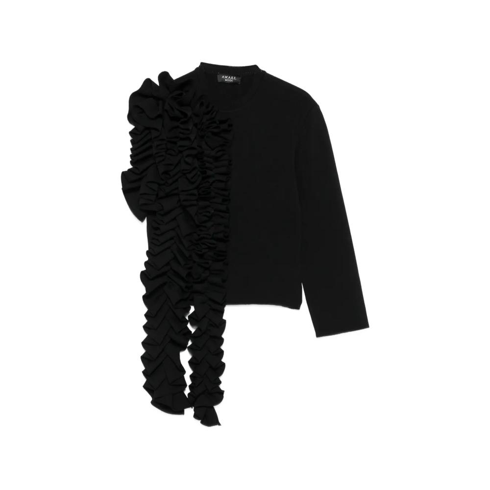 ruffled asymmetric top 1