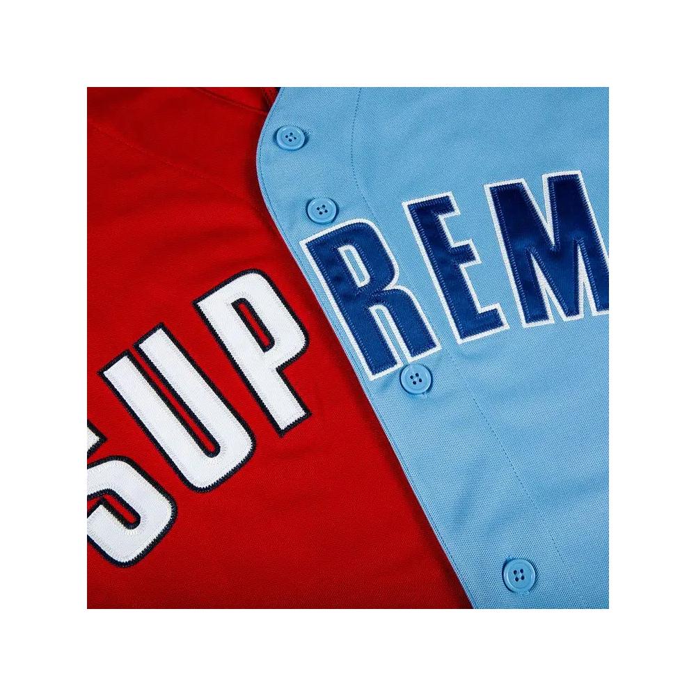 Джерси Supreme Don't Hate Baseball Jersey 'Красный' 3