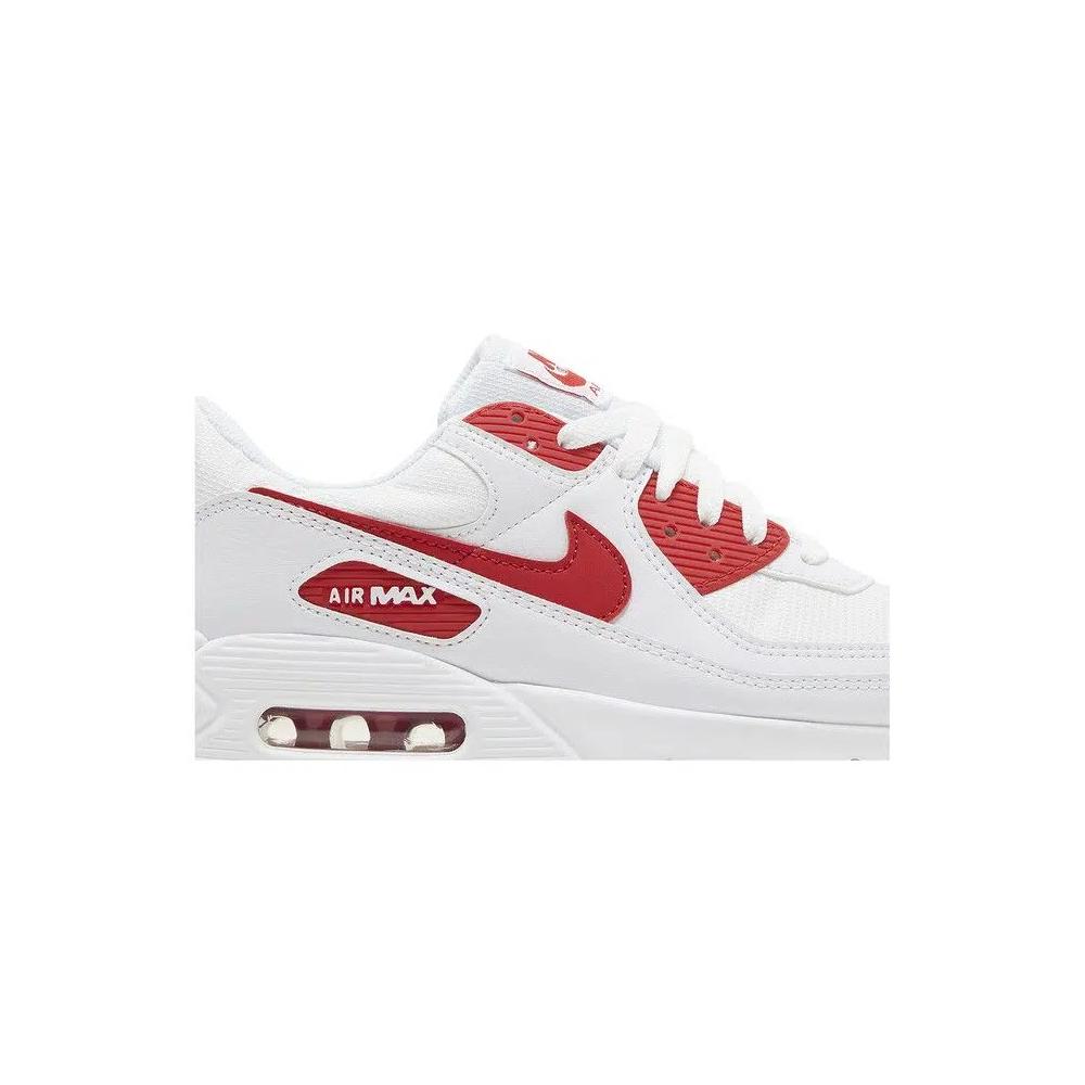 Кроссовки Nike Air Max 90 'White University Red' 2