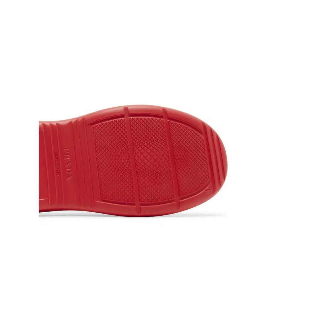 Мюли Prada из вспененной резины 'Red' 5