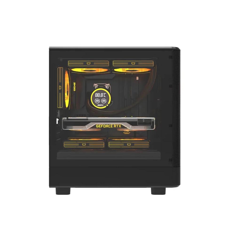 darkFlash DB330M Mesh 3F Micro-ATX корпус - Black черный 3