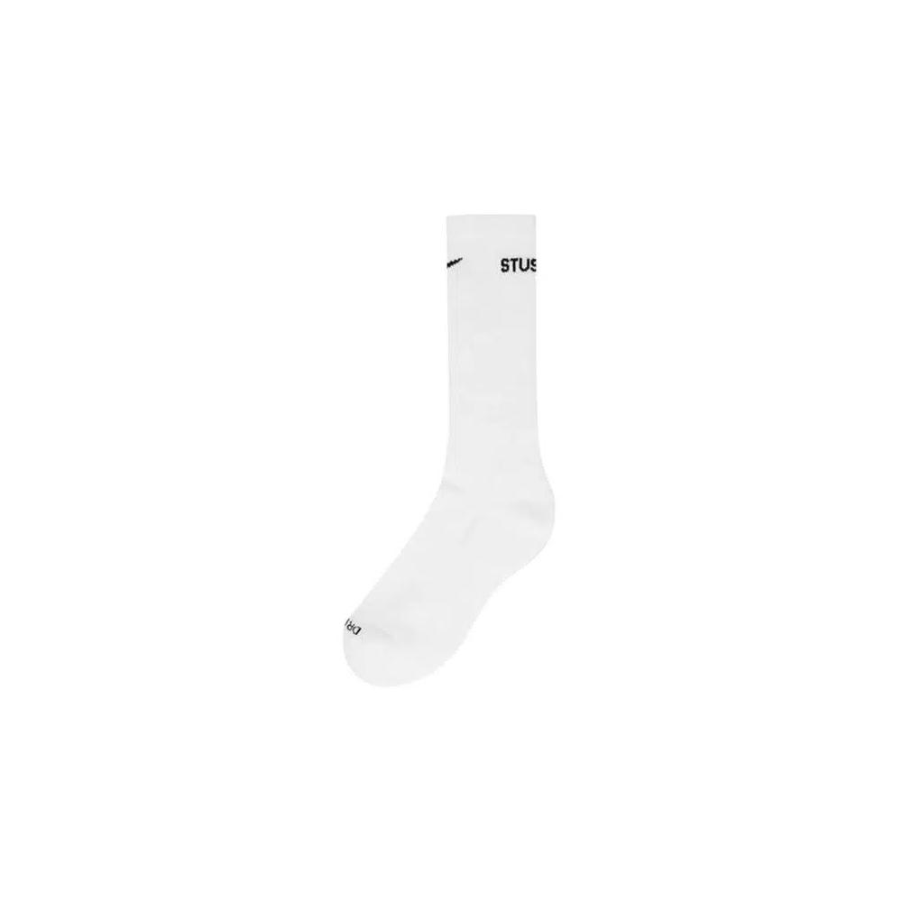 Носки и колготки Stussy x Nike Dri-Fit Crew Socks 'White' 3