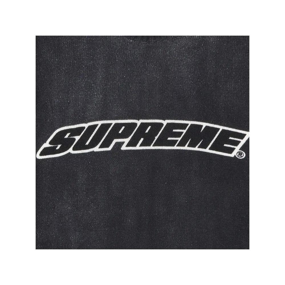 Свитеры Supreme Printed Washed Sweater 'Black' 2