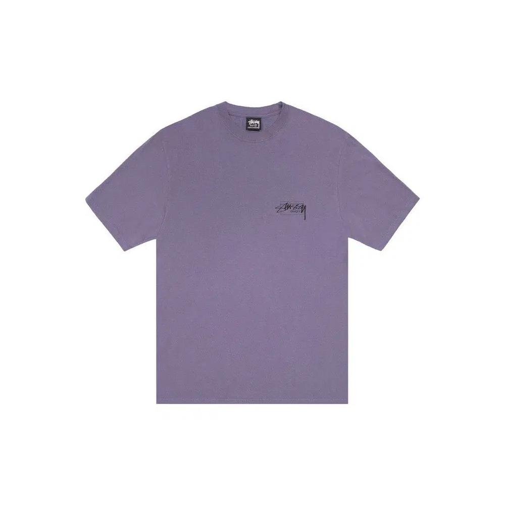Топы Stussy Modern Age Tee Pigment Dyed 'Grape' 1