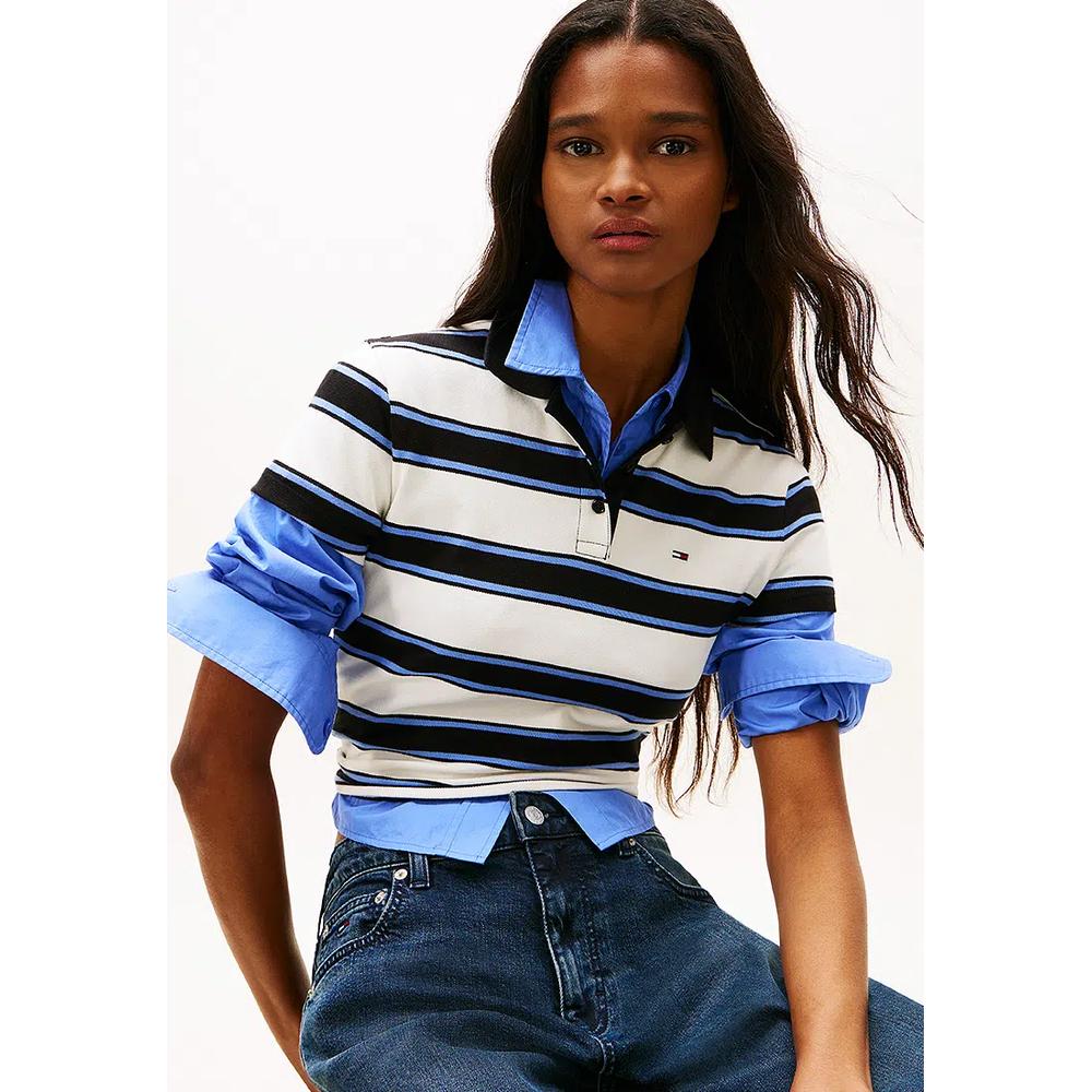 Узкое классическое поло - Tommy Jeans 3