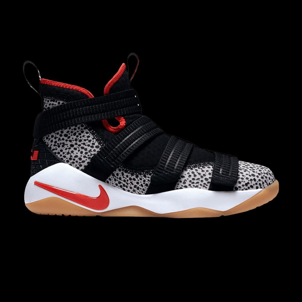Кроссовки Nike LeBron Soldier 11 SFG GS 'Safari' 1