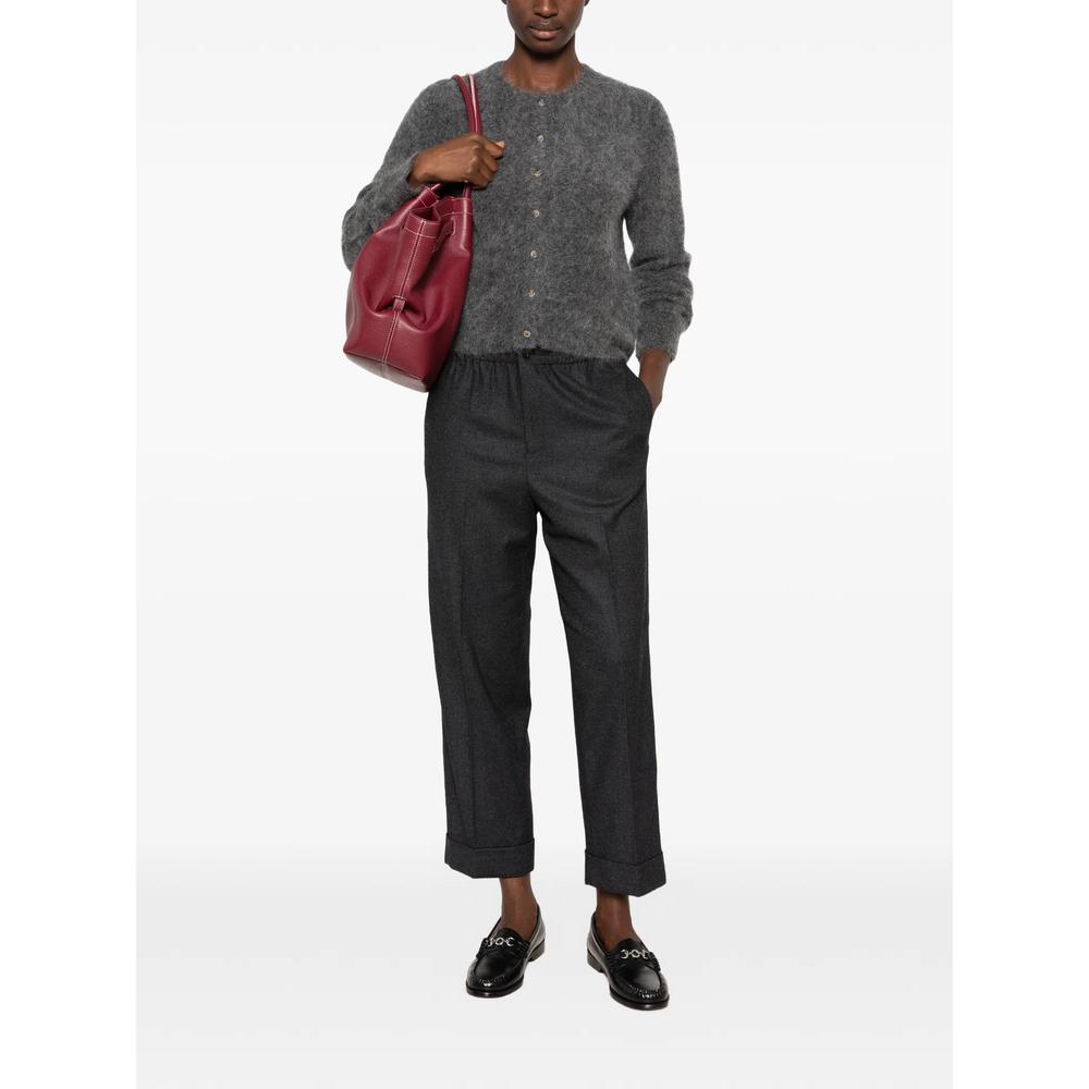 elasticated-waistband trousers 2