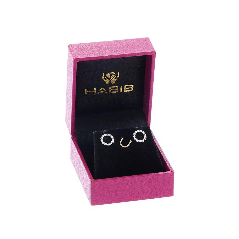 HABIB серьги из белого золота 375/9K XXE12995-W 4