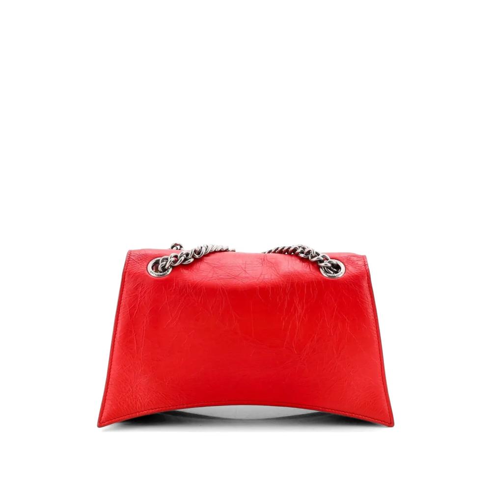 Маленькая сумка через плечо Crush Chain Flap Bag Leather 2